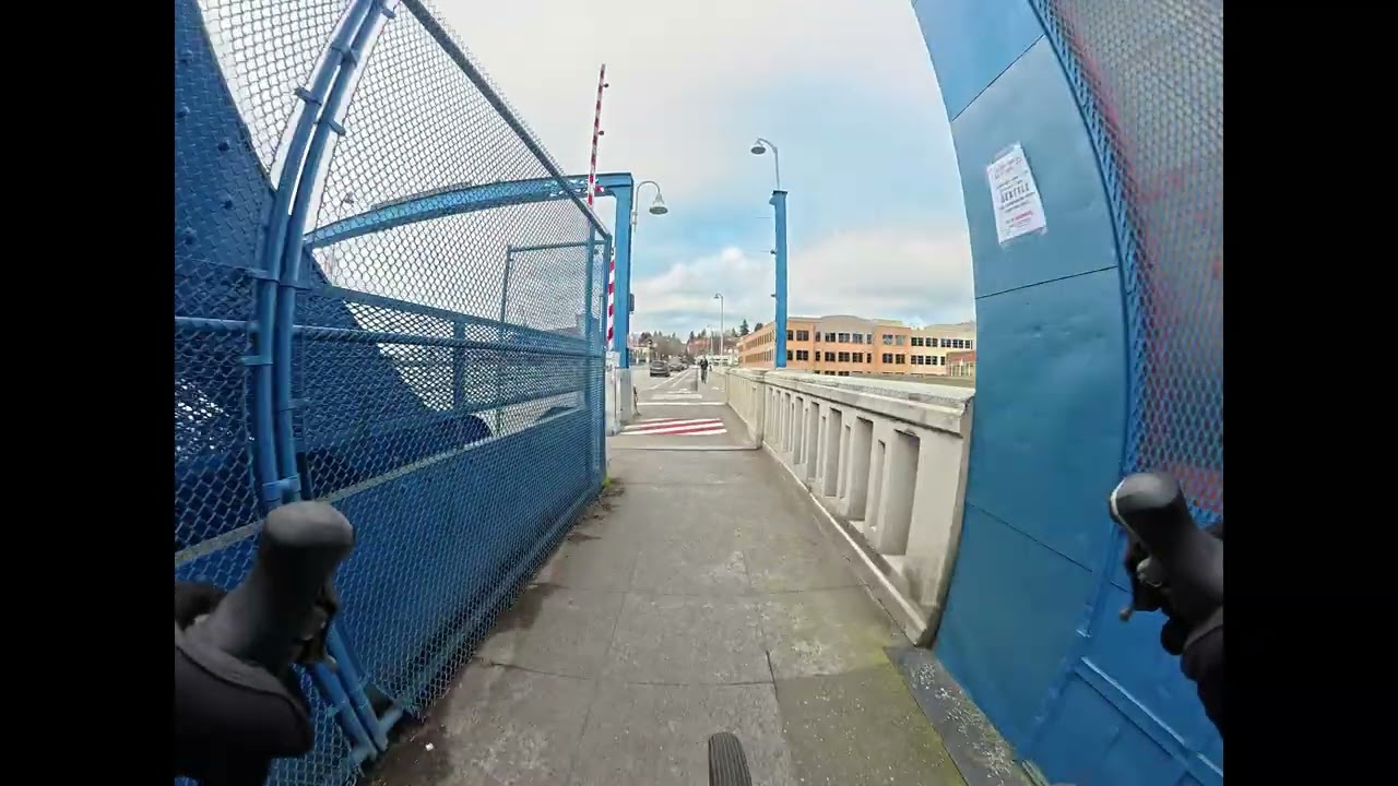 Sunny ride home from work