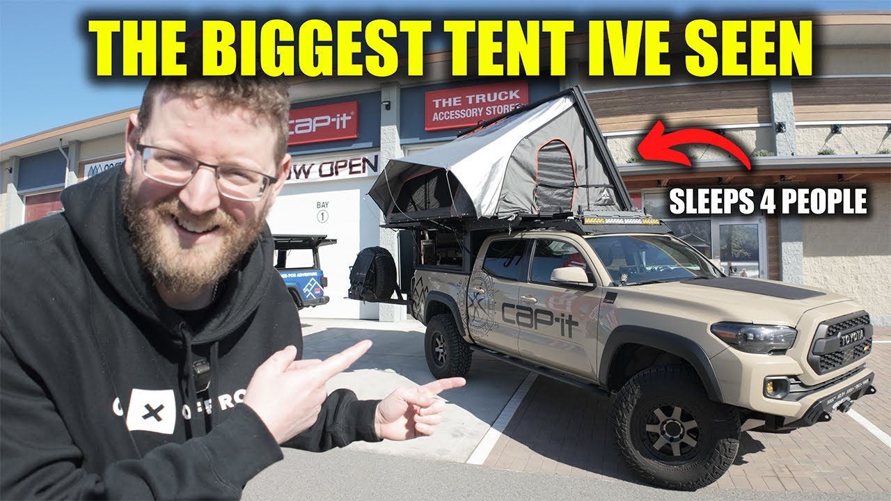 Tiny Camper That Sleeps 4 People? Alucab Mod Cap Review