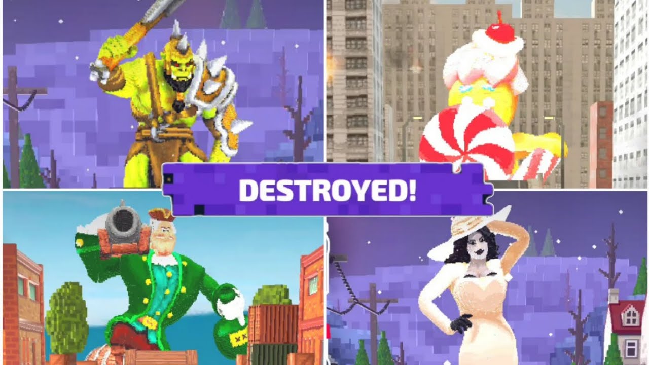 Monster Demolition Gameplay / For Old Times Sake