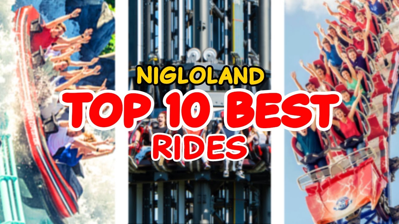 Top 10 rides at Nigloland - Dolancourt, France | 2022