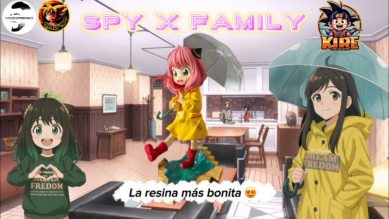 ✨ La resina más bonita de SPY x FAMILY 💛 Anya Forger | Primera resina de Laura