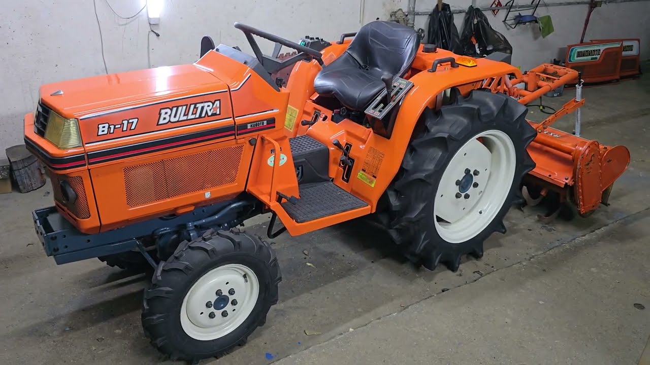 Kubota B1-17 Bulltra, obsługa, serwis