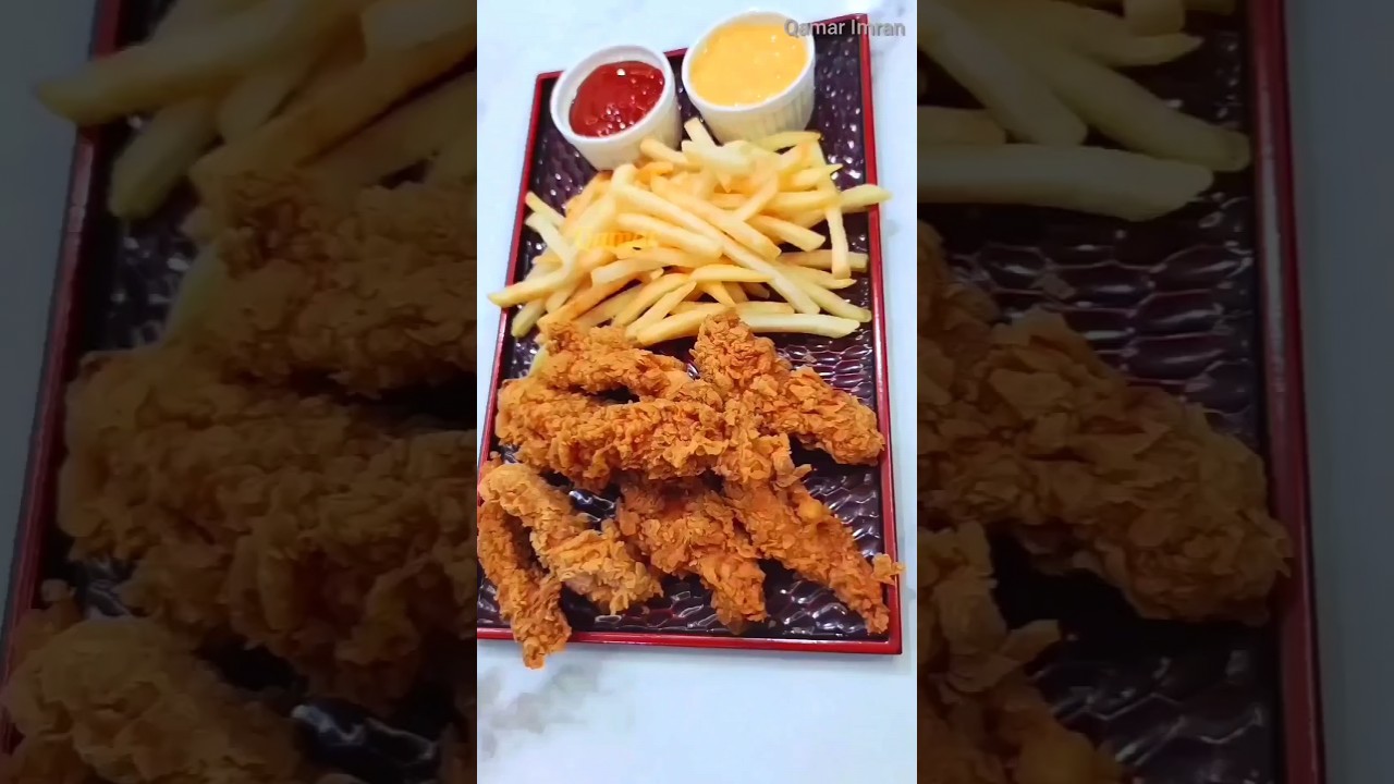 KFC STYLE FRIED CHICKEN RECIPE| CHICKEN FRIED RECIPE | CHICKEN ZINGER STRIPS (Original Recipe)