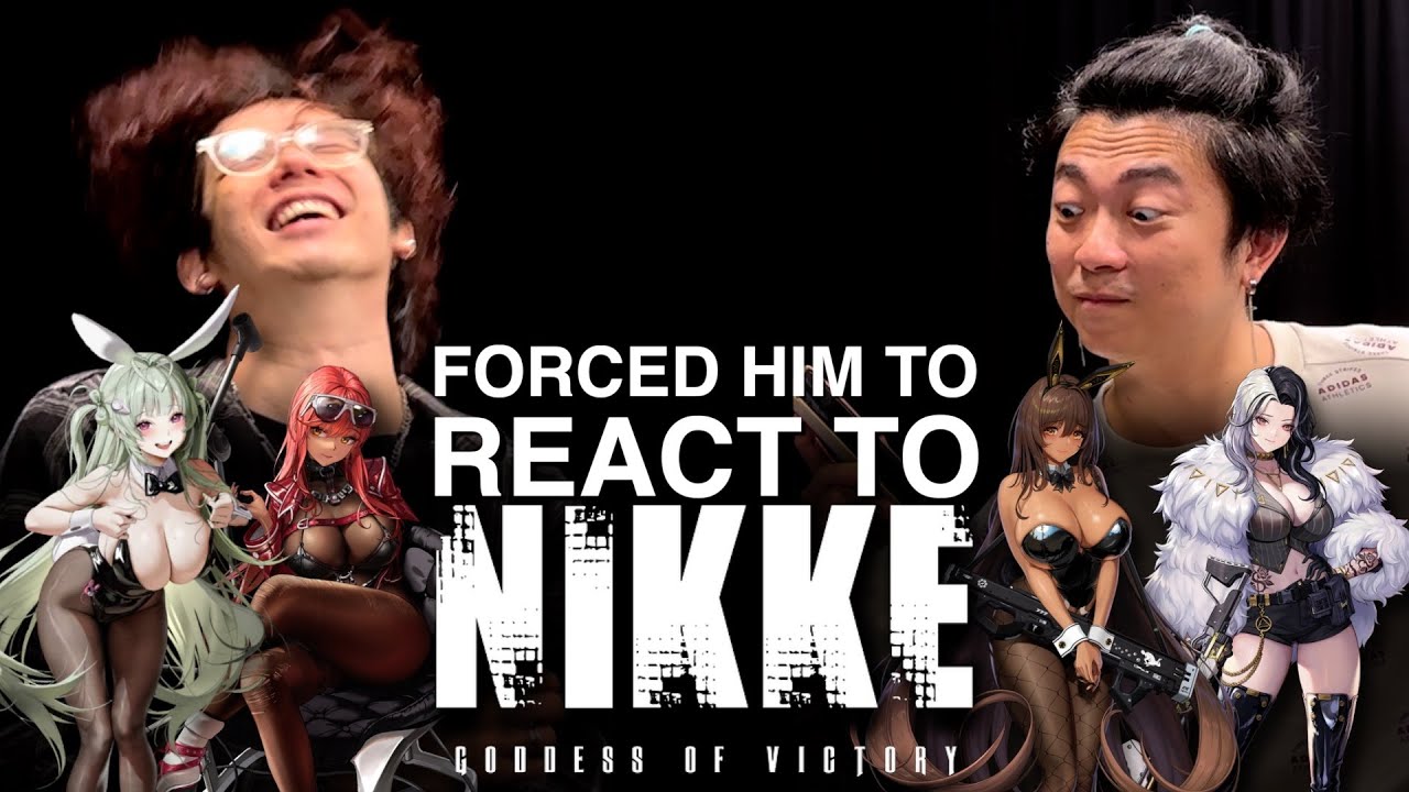 I FORCED my NORMIE friend to react to NIKKE (Tetra)