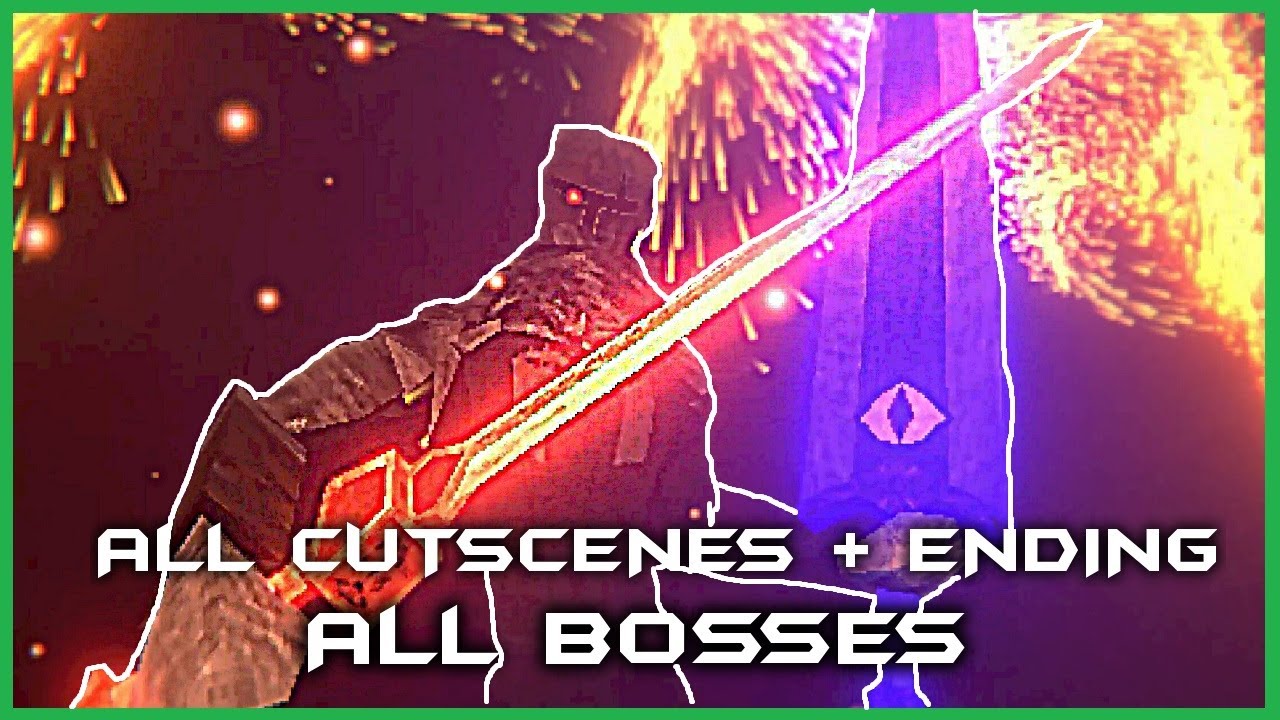 Verho - Curse of Faces All Bosses/Cutscenes/Ending/Secret Bosses