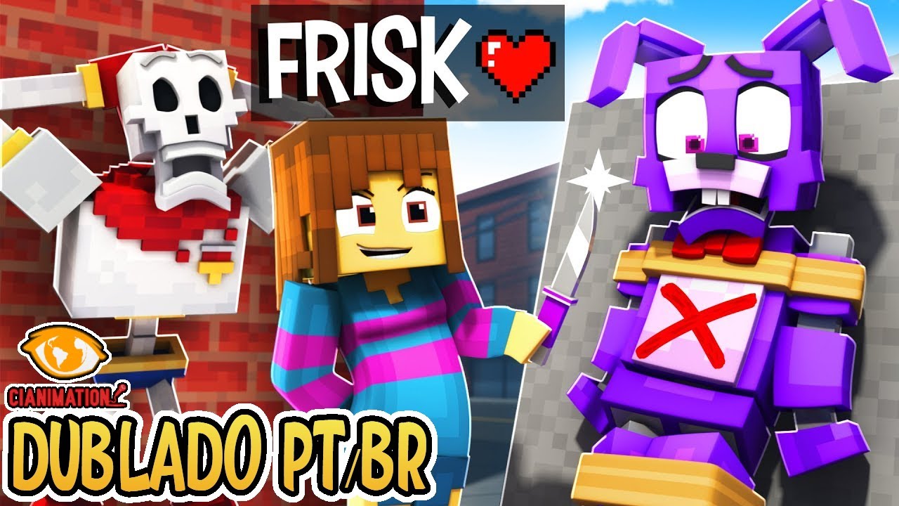 UNDERTALE vs. FNAF! - Fazbear and Friends SHORTS #1-12 DUBLADO PT BR | CIANIMATION FANDUBS