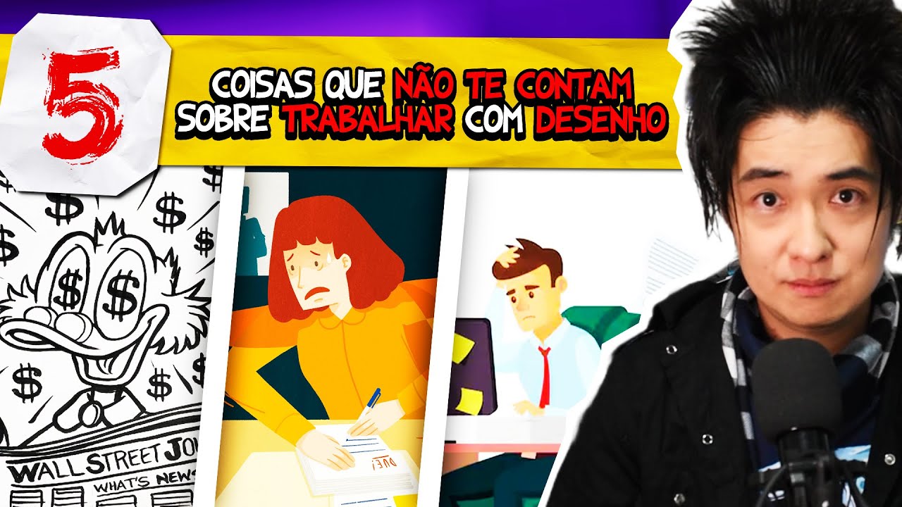 5 coisas que NÃO te CONTAM sobre TRABALHAR com DESENHO