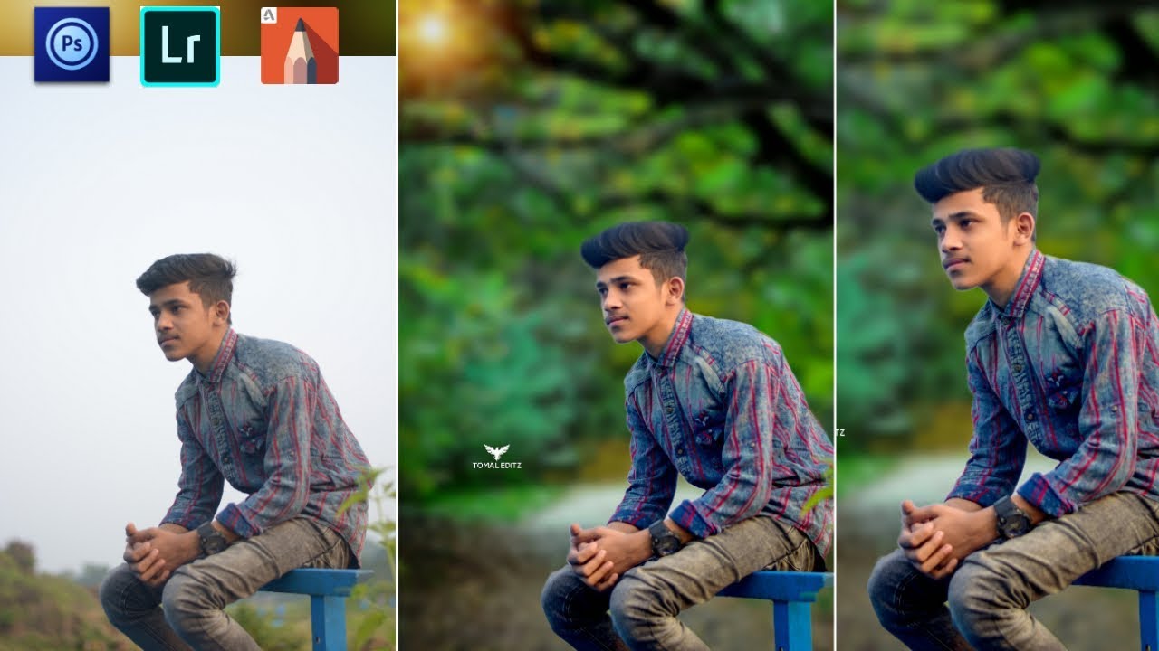 Photoshop Touch Tutorial || How to Edit Photo in Ps Touch 2019 || Tomal Editz
