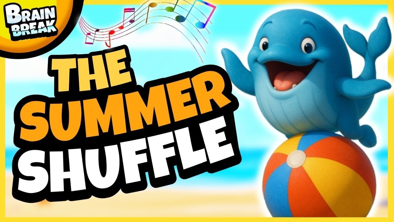 🌞 The Summer Shuffle | Brain Break | Freeze Dance | Brain Breaks | Danny Go Noodle
