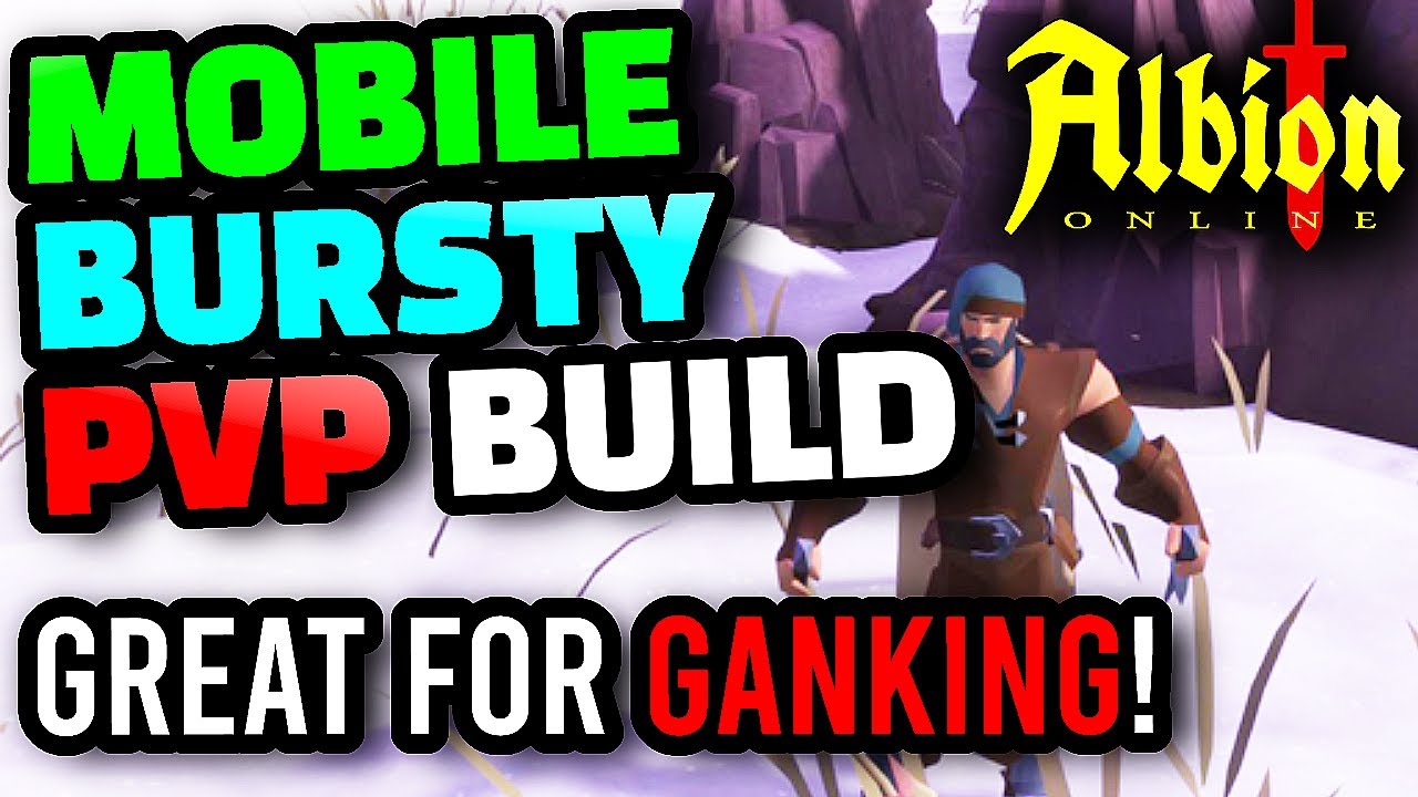 The BEST Chase and Dismount BURST PvP Build - Albion Online