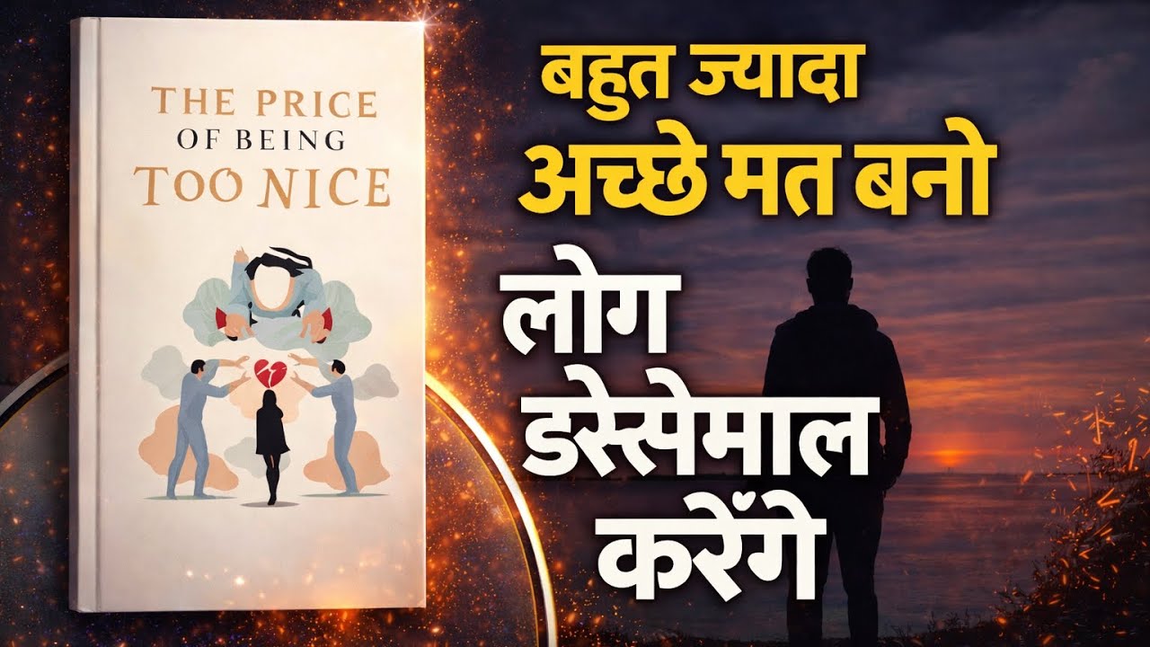 The Price Of Being Too Nice | अच्छे बनोगे तो हमेशा लोग इस्तेमाल करेंगे | Hindi Audiobook Summary