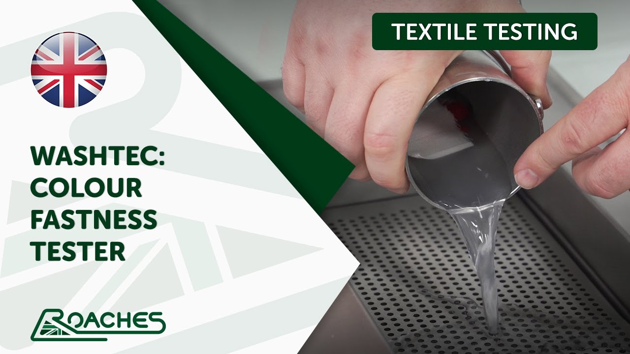 Washtec Washing Fastness To AATCC & ISO Test Standards UK Made Colour Fastness To Washing Tester