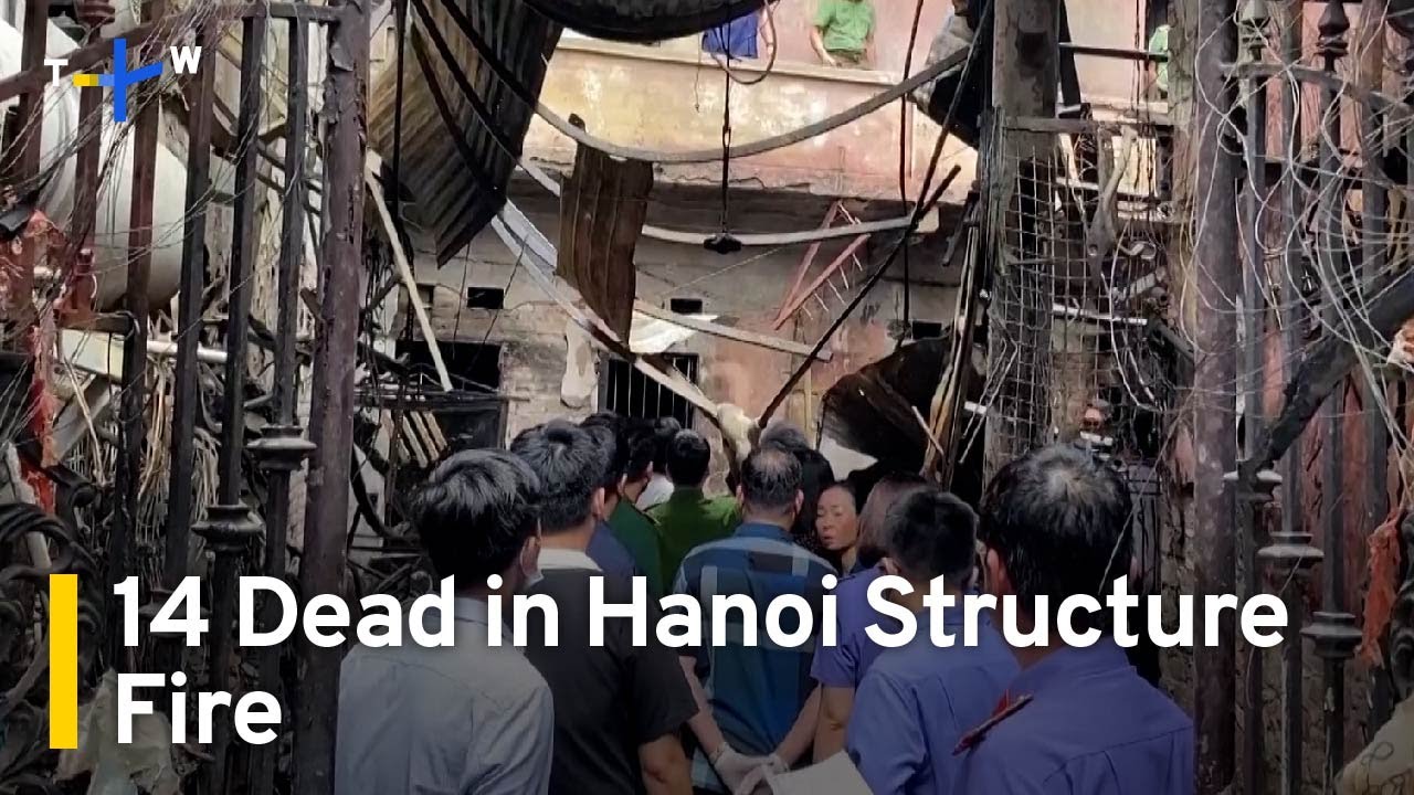 Fire in Vietnam's Capital City Leaves at Least 14 Dead and 3 Injured | TaiwanPlus News