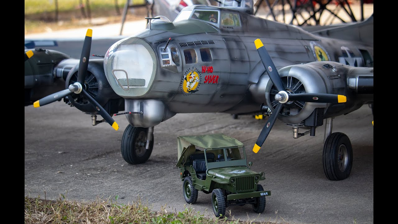 RC B-17's and Large Scale RC Warbirds 2020