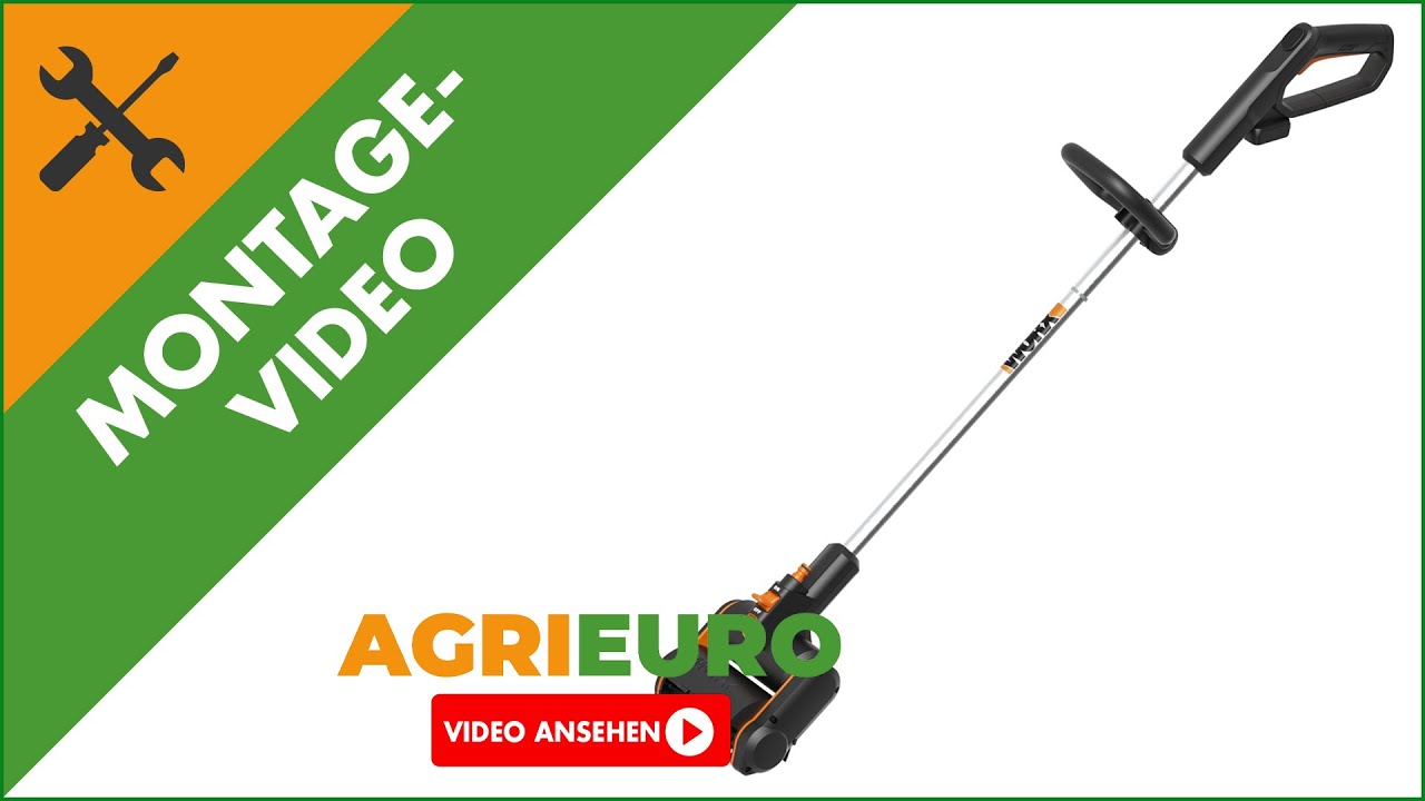 Montagevideo Akku-Oberflächenbürste WORX WG441E