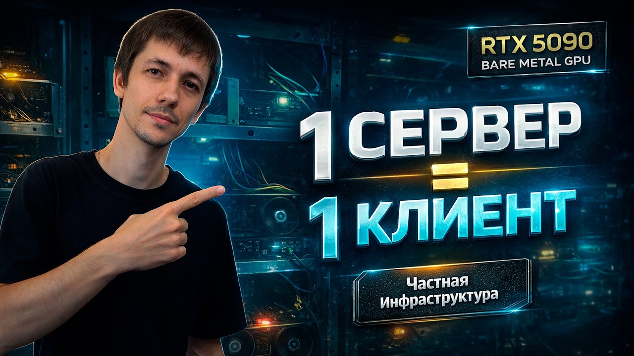 Я построил свою GPU инфраструктуру на RTX 5090. Почему это не маркетплейс