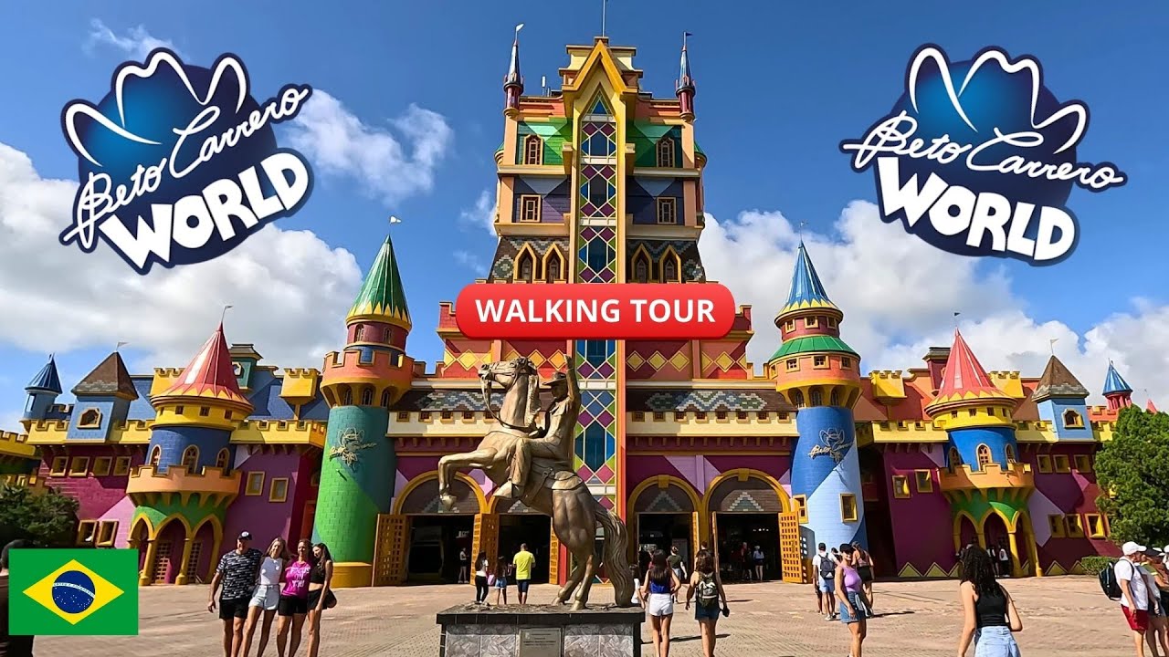 🎢 BETO CARRERO WORLD COMO NUNCA LO VISTE 🇧🇷 EL DISNEY BRASILERO