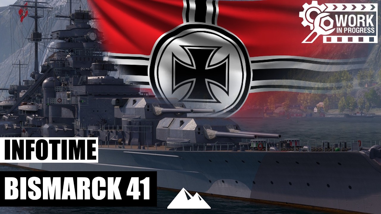 BISMARCK 41, mehr Spielspaß mit der LEGENDE? - #worldofwarships | #info #deutsch