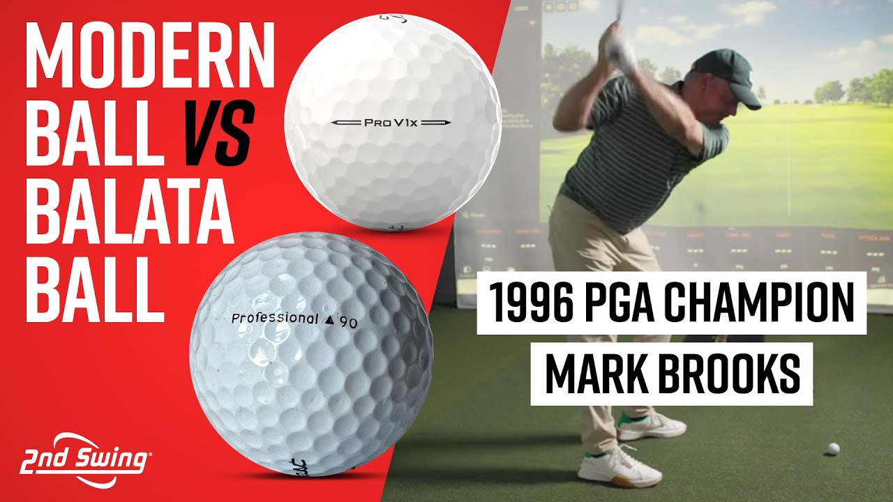 BALATA GOLF BALL против TITLEIST PRO V1X с Марком Бруксом
