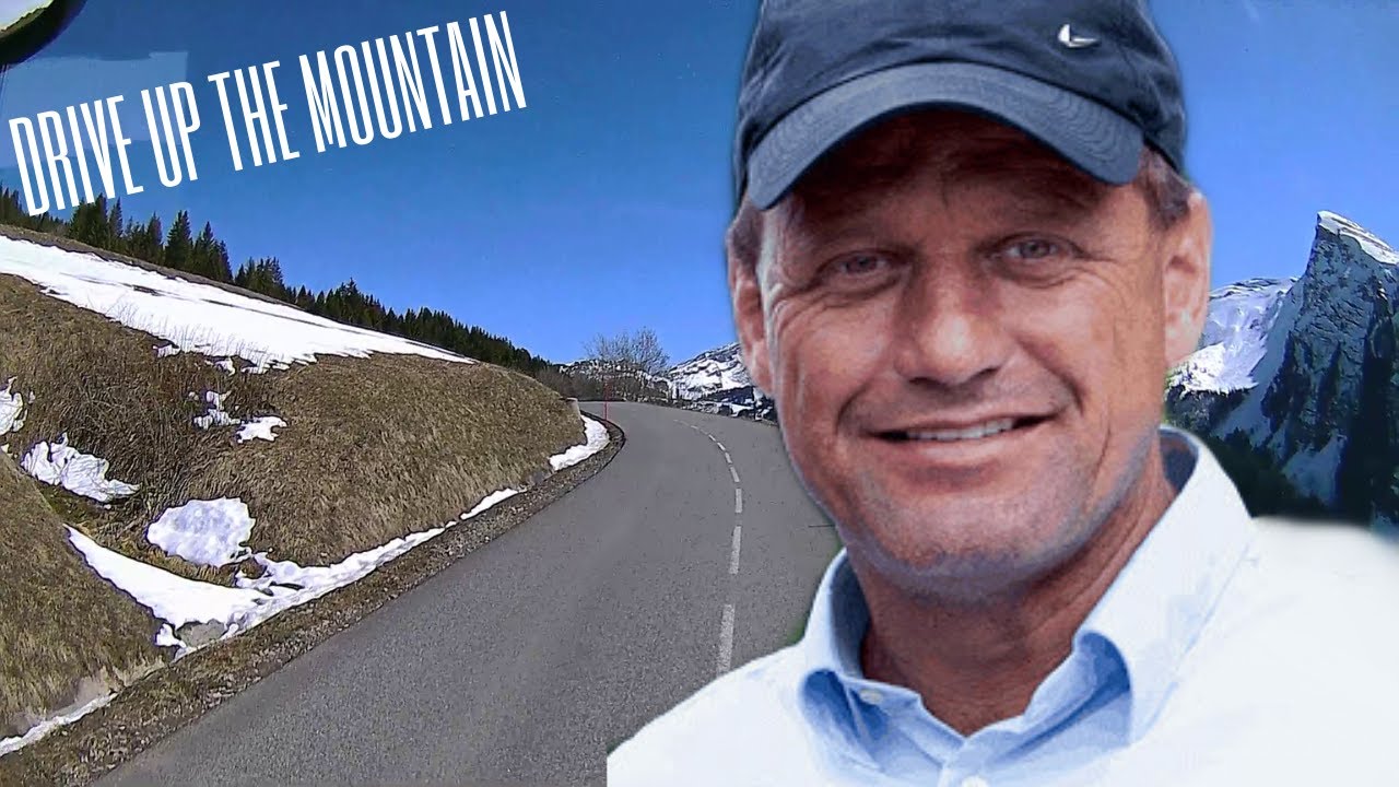 MET DE TOURINGCAR EN EEN DASHCAM BERGOPWAARTS NAAR AVORIAZ