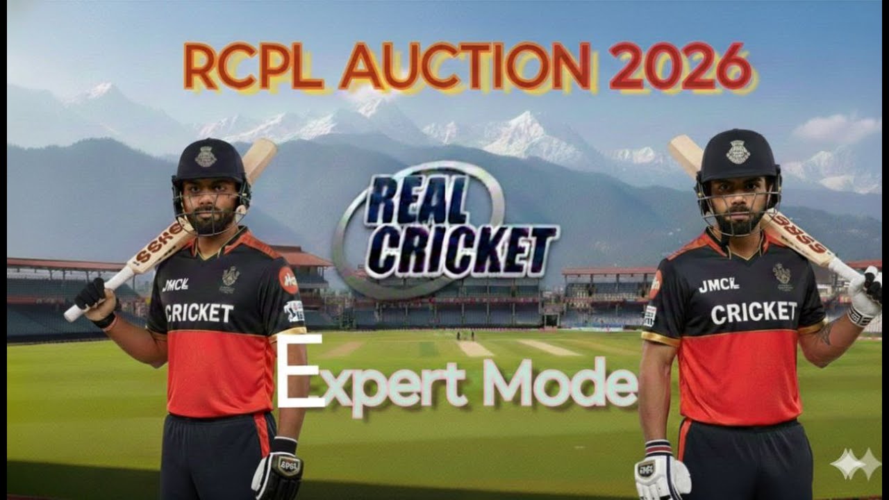 RCPL AUCTION 2026 Expert Mode || RCB Ko 200 + Target