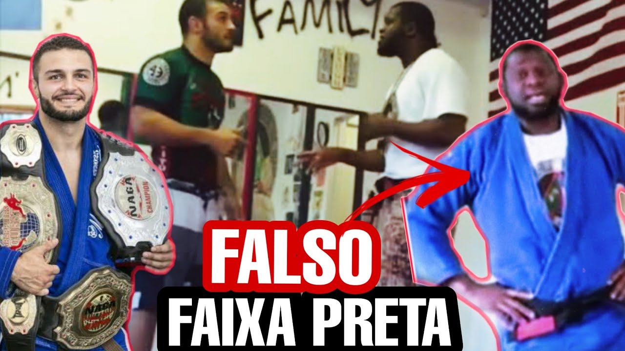 JAY QUEIROZ - O triste fim de um FALSO faixa preta...