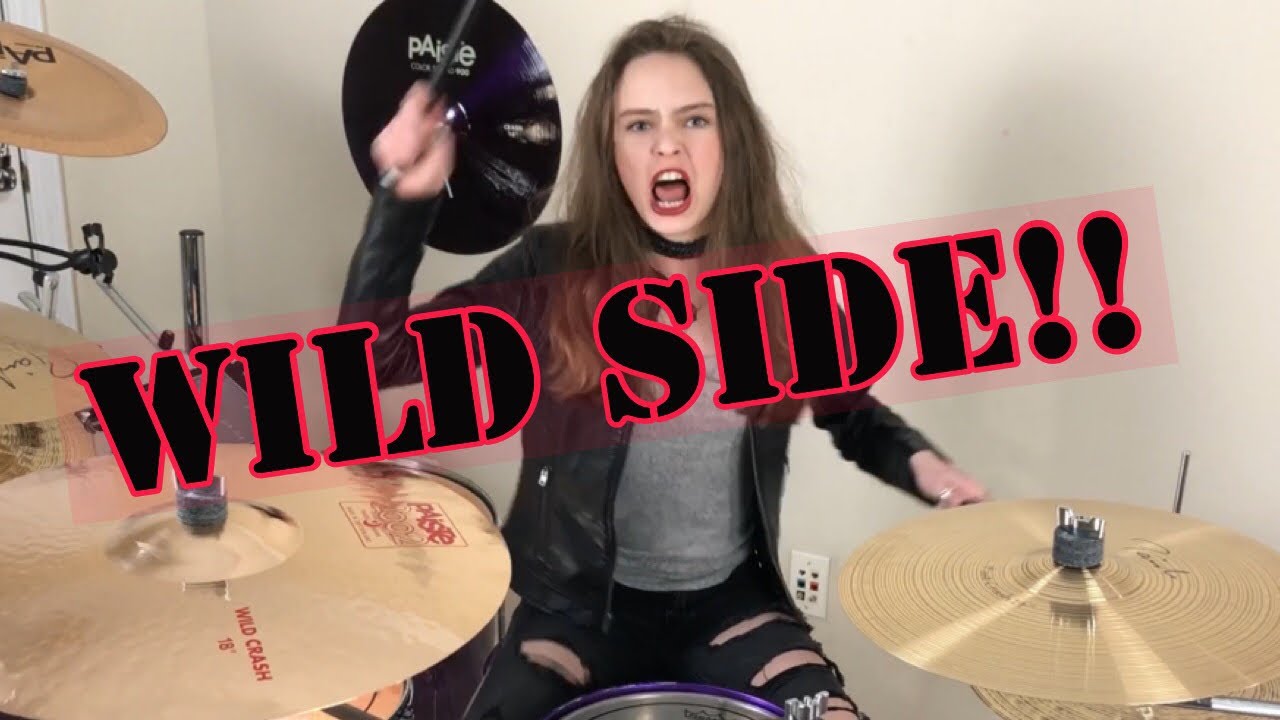 Mötley Crüe ∞ Wild Side ∞ Drum Cover By Simone Lockhart