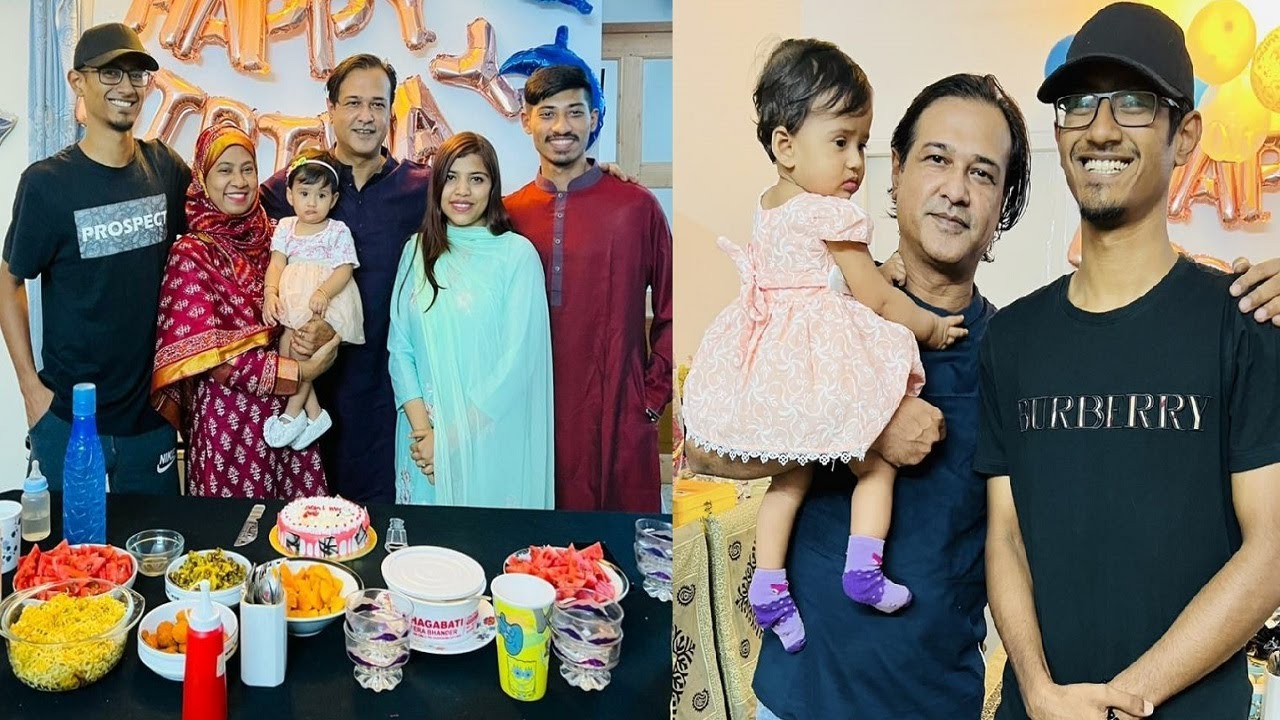 মেয়ের ১ম জন্মদিন যেভাবে পালন করলেন গায়ক আসিফ আকবর ! নিজের মেয়ে না হলেও ভালোবাসার কমতি নেই!