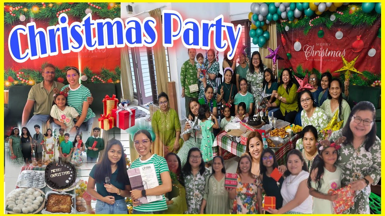 Christmas Party Vibes with the Ilonggos🎄🎁|Nancy J Vlogs