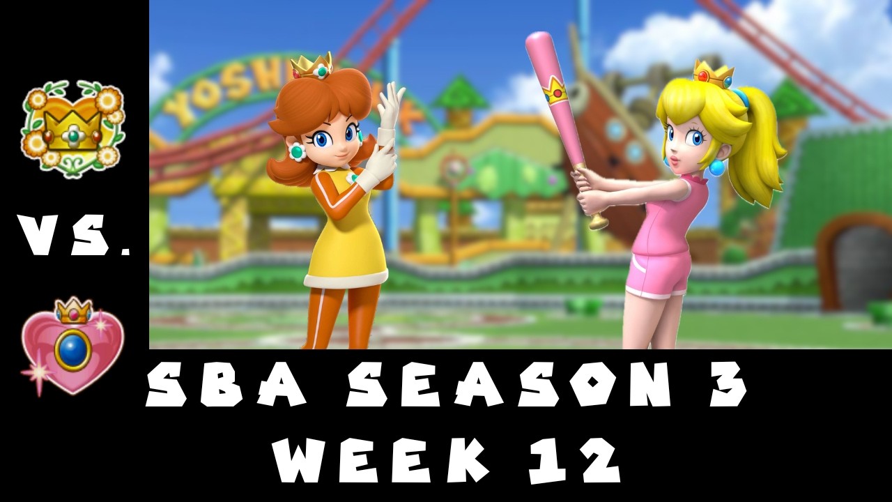SBA S3 Week 12: Daisy Flowers vs. Peach Monarchs