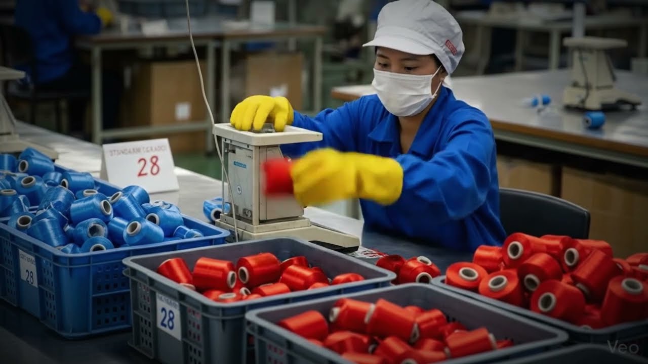Inside a Futuristic Bio-Engineering Factory: From Raw Spider Silk to Bio-Steel Armor (Full Process)