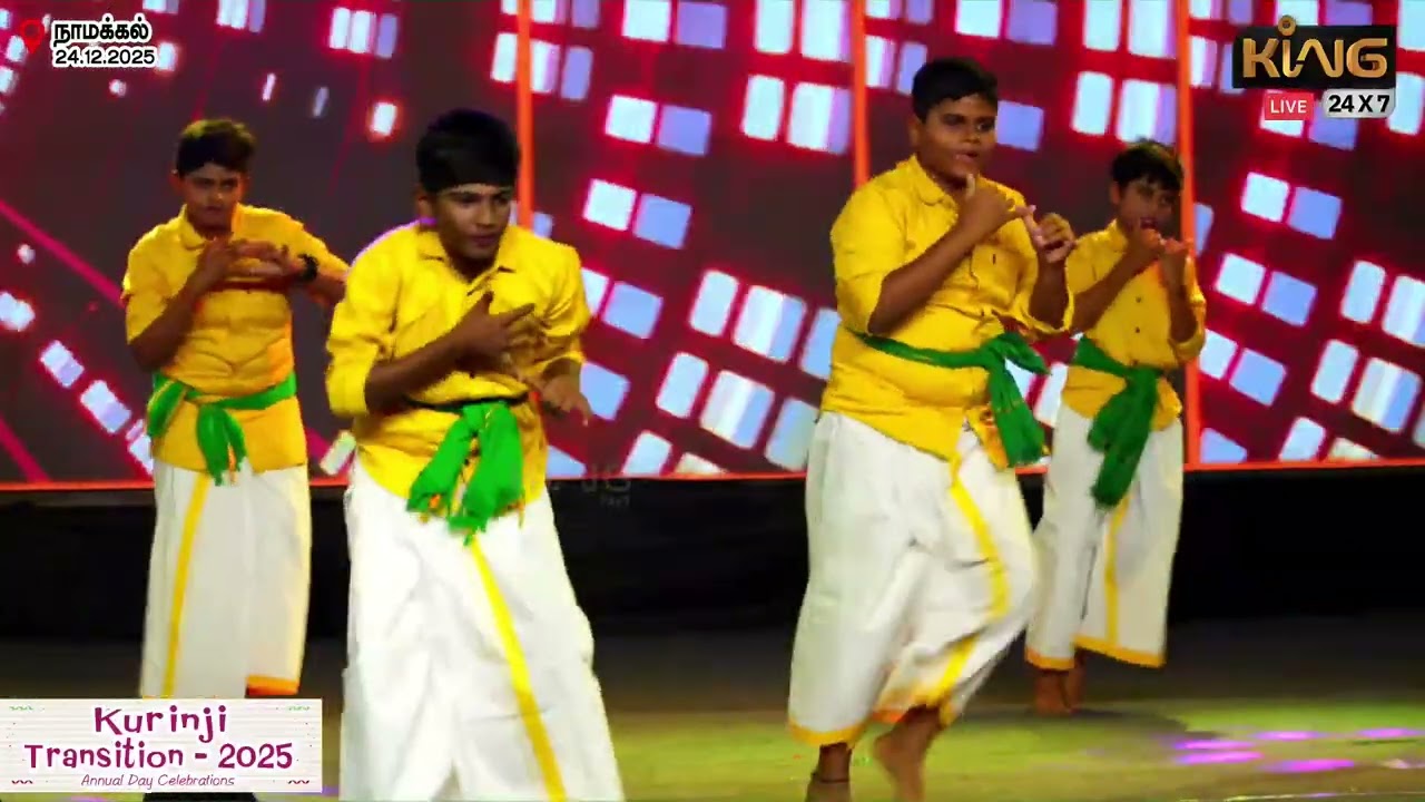 Enjaami Thandhaane | Wonderful Dance Performance | Kurinji's Transition 2025 | Annual Day