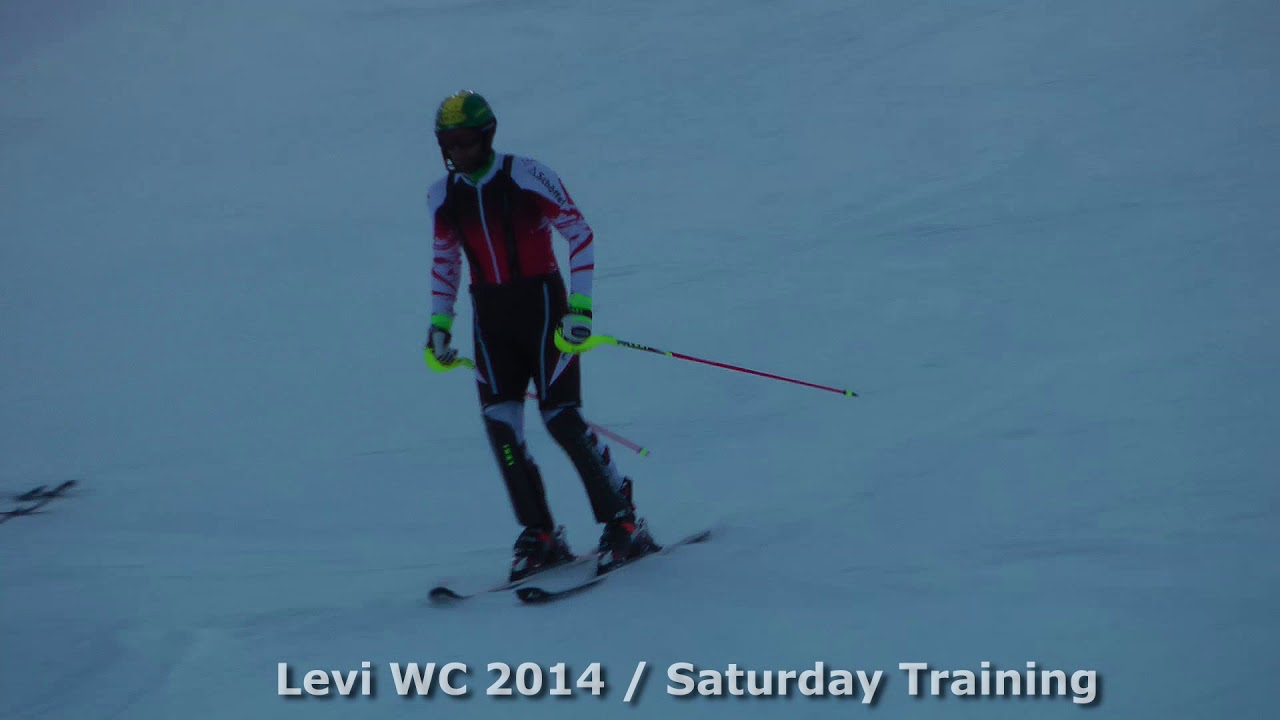 Levi WC 2014 racers training Part 1 (Marcel Hirscher)