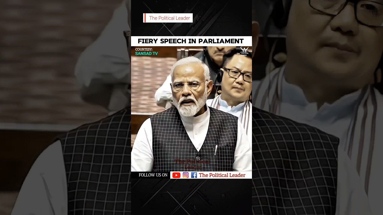 Akhilesh Yadav || Fiery Speech in Parliament || The Political Leader #parliament #loksabha