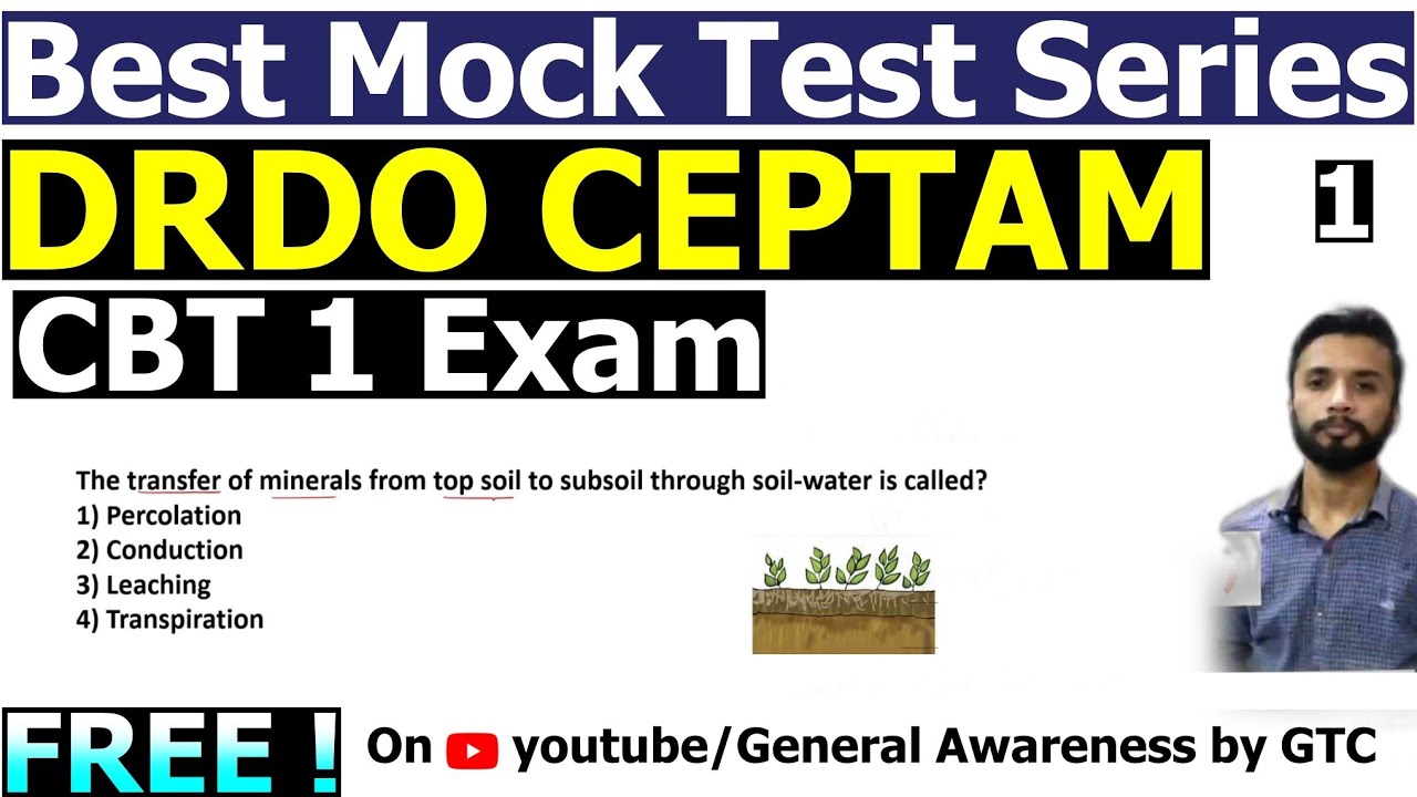 DRDO Ceptam CBT 1 MOCK TEST | Sample Paper | Drdo ceptam exam Preparation #1 #drdoceptam10
