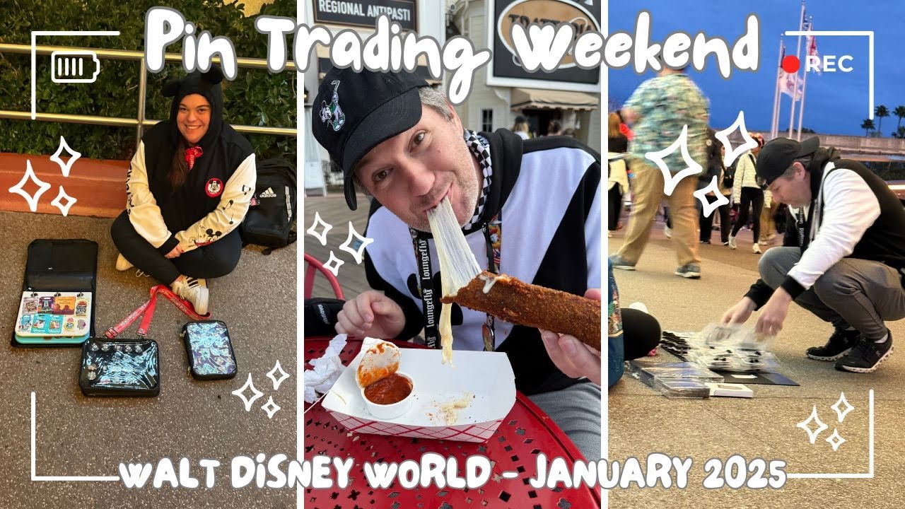 Epic Pin Trading Day at Animal Kingdom & EPCOT + Huge Disney Pin Haul