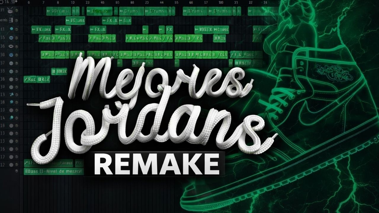 VICTOR MENDIVIL X OSCAR MAYDON - MEJORES JORDANS -Instrumental | REMAKE ABC|