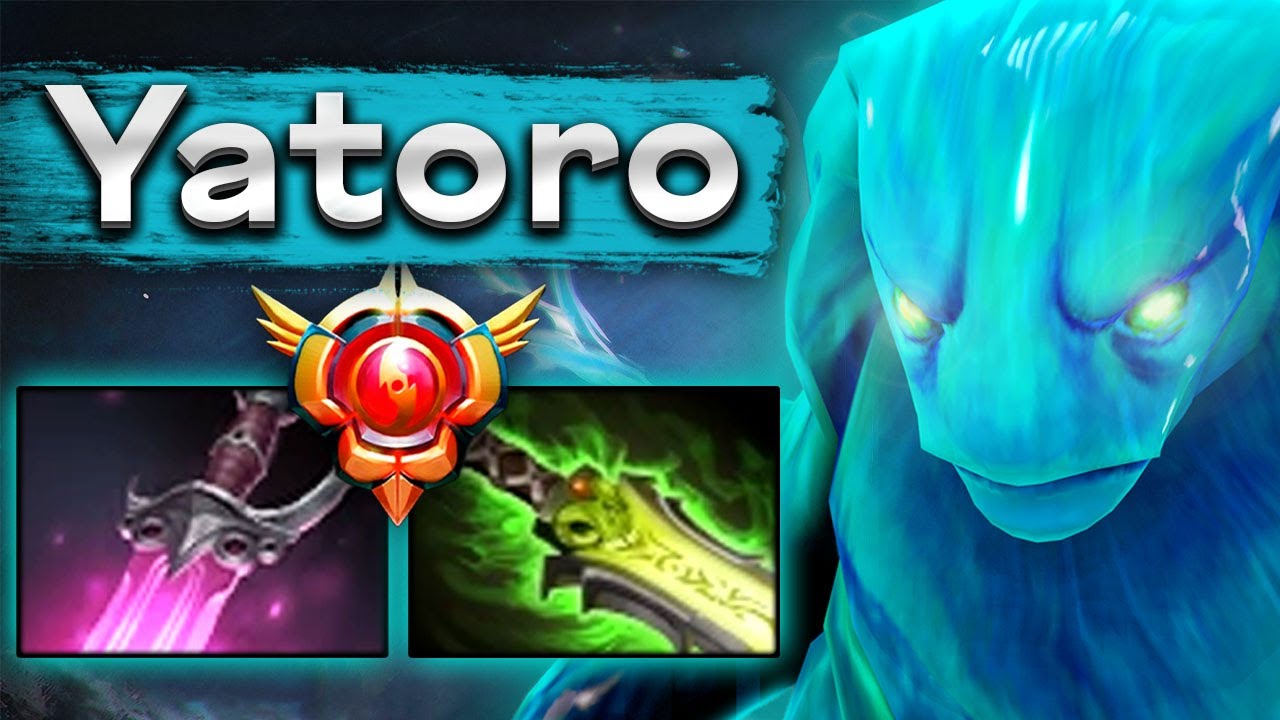Яторо на Морфе против агрессивного пика - Yatoro Morphling 7.37 DOTA 2