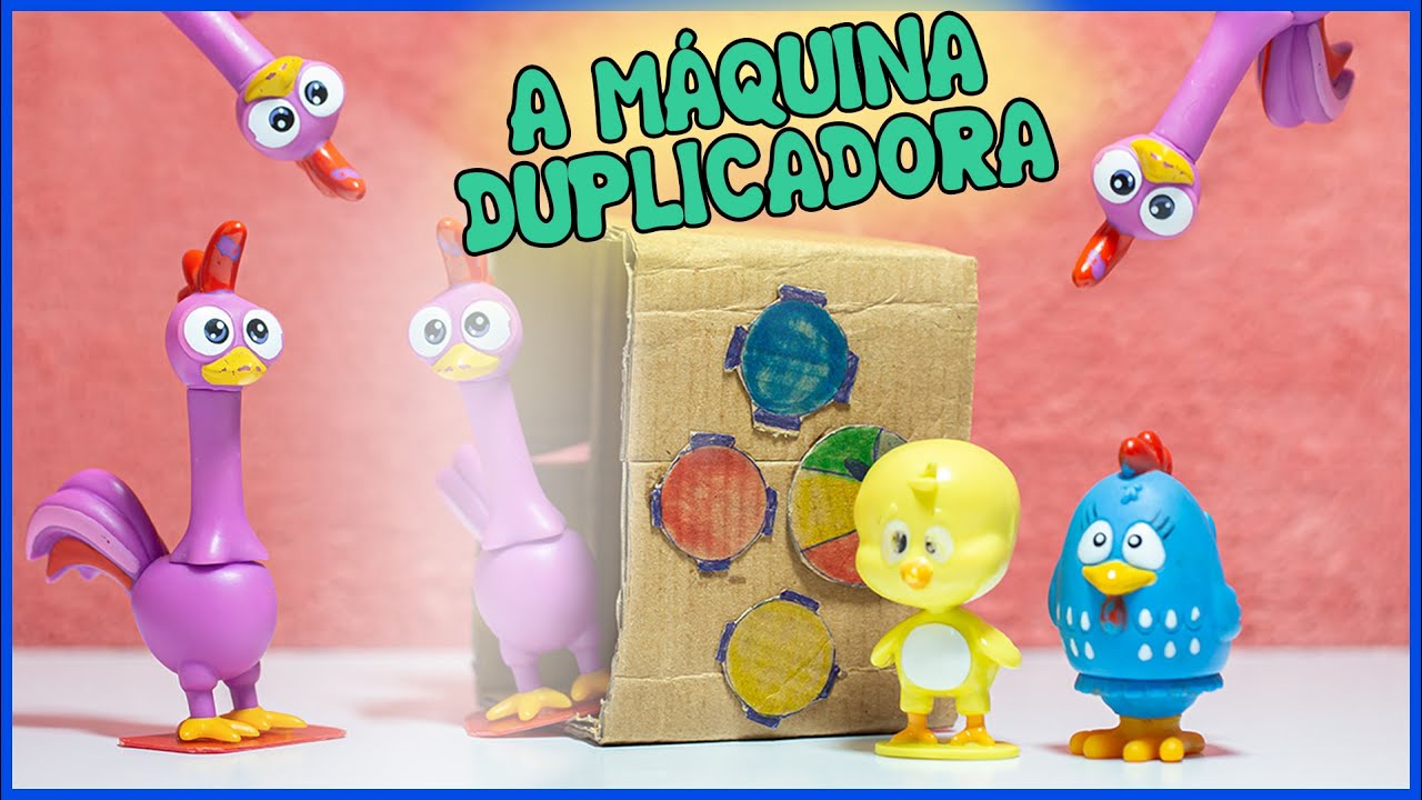 Galinha Pintadinha - Historinha - A Máquina Duplicadora