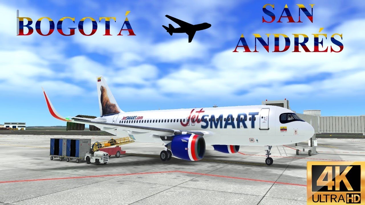 Jetsmart A320 NEO| Bogotá 🇨🇴 San Andrés| Aterreizaje manual {RFS PRO 2026}
