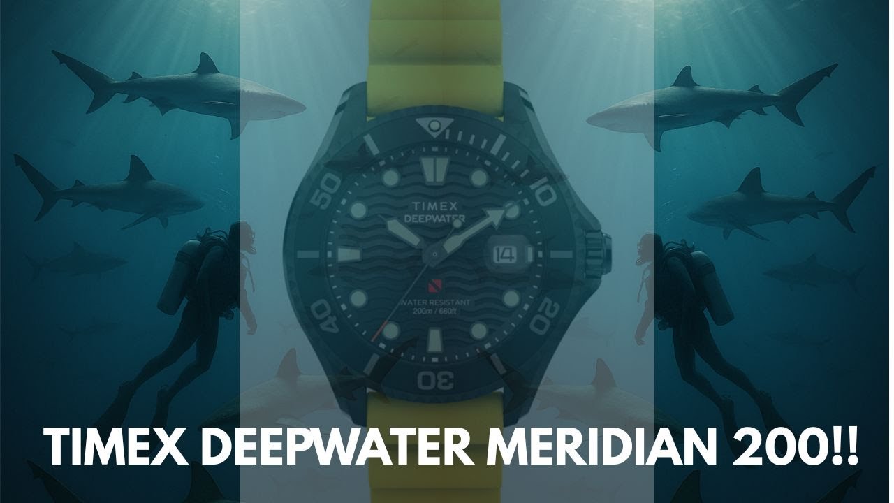Timex Deepwater Meridian 200 Watch Review!!