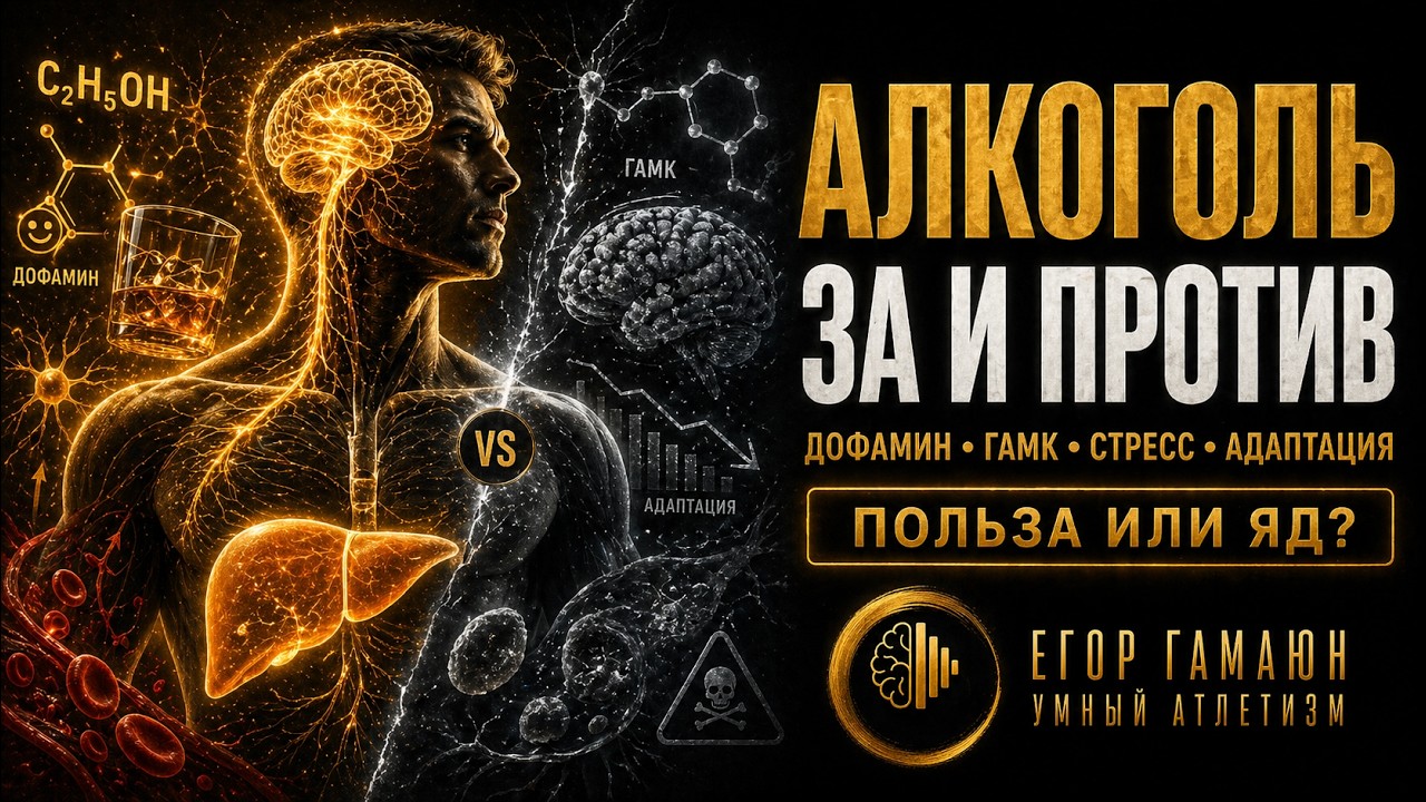 АЛКОГОЛЬ - ЗА И ПРОТИВ \ ЕГОР ГАМАЮН. УМНЫЙ АТЛЕТИЗМ