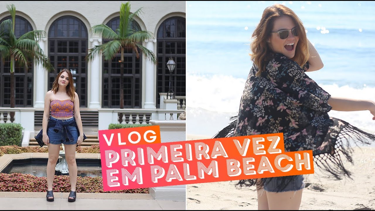 Vlog Palm Beach: Flagler Museum, praia, chuva, Target, compras de beleza... • Karol Pinheiro