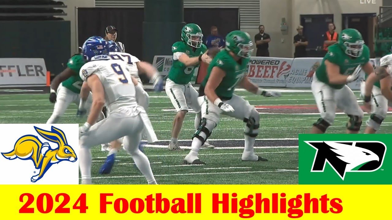 South Dakota State vs North Dakota Football Game Highlights 11 9 2024