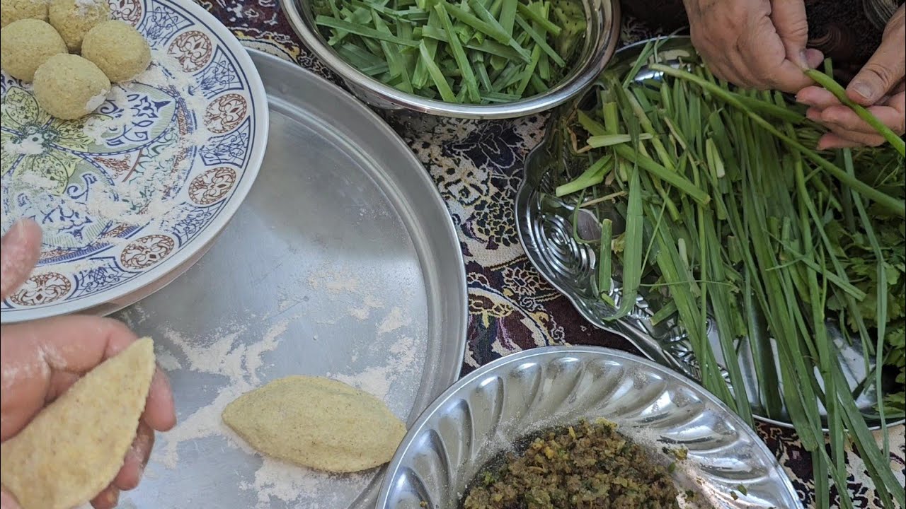 #روتين كبة الجريش عمتي وكبتها  وسوالفها 😄 مشاهدة ممتعة 