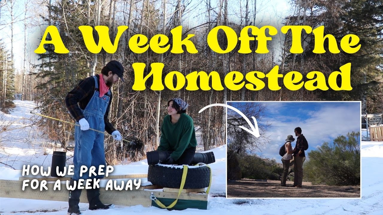 [VLOG] Leaving The Snow: How We Prep The Homestead  ❄️➡️🌵