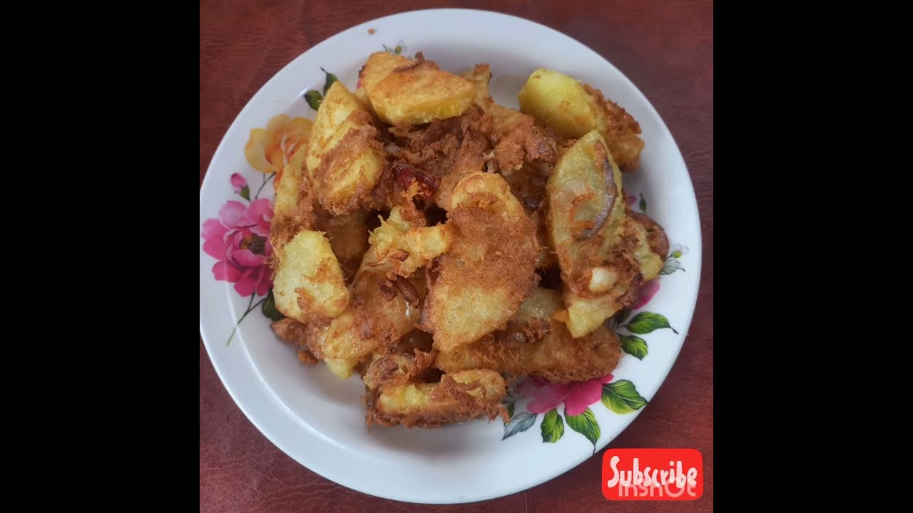 Egg Coated Yam Fried Recipe/ try it at home for your breakfast or Dinner you will love it. 😍😍