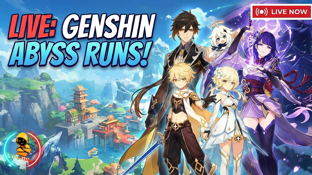 Genshin Abyss Runs Live Now🔴