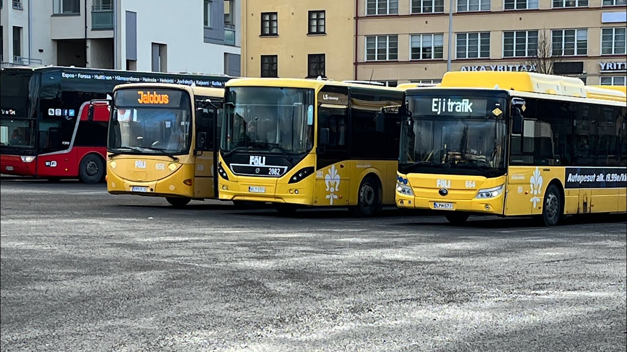 Busseja Turussa (TALVI 2025)