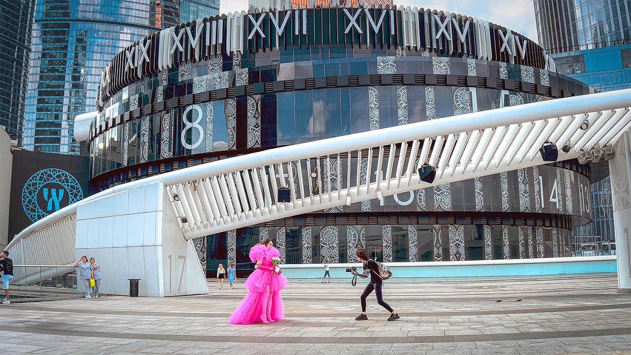 [4K] 🇷🇺 Moscow City  🏙️  A Short Walk Around Moscow International Business District | July 2023